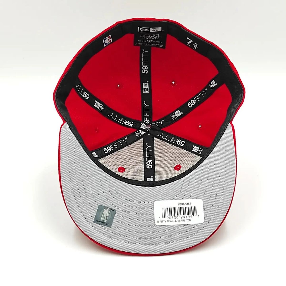 GORRA NEW ERA MIAMI HEAT ROJA 59FIFTY