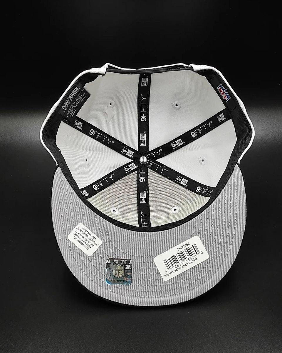 Gorra New Era Las Vegas Raiders 9fifty Snap Negra/Blanca