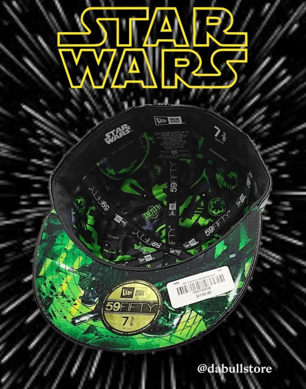 Gorra New Era storm trooper 59 Fifty - negra