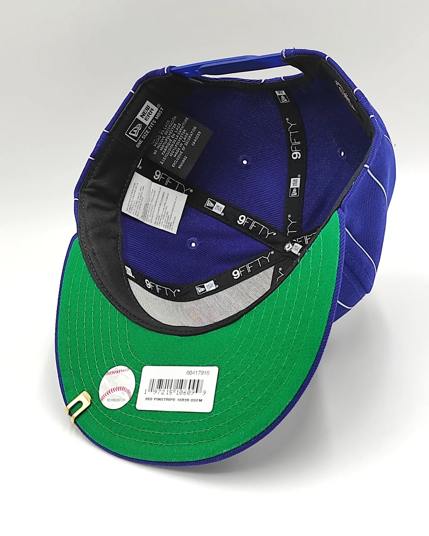 Gorra snapback New Era Los Angeles Dodgers Pinstripe 9fifty