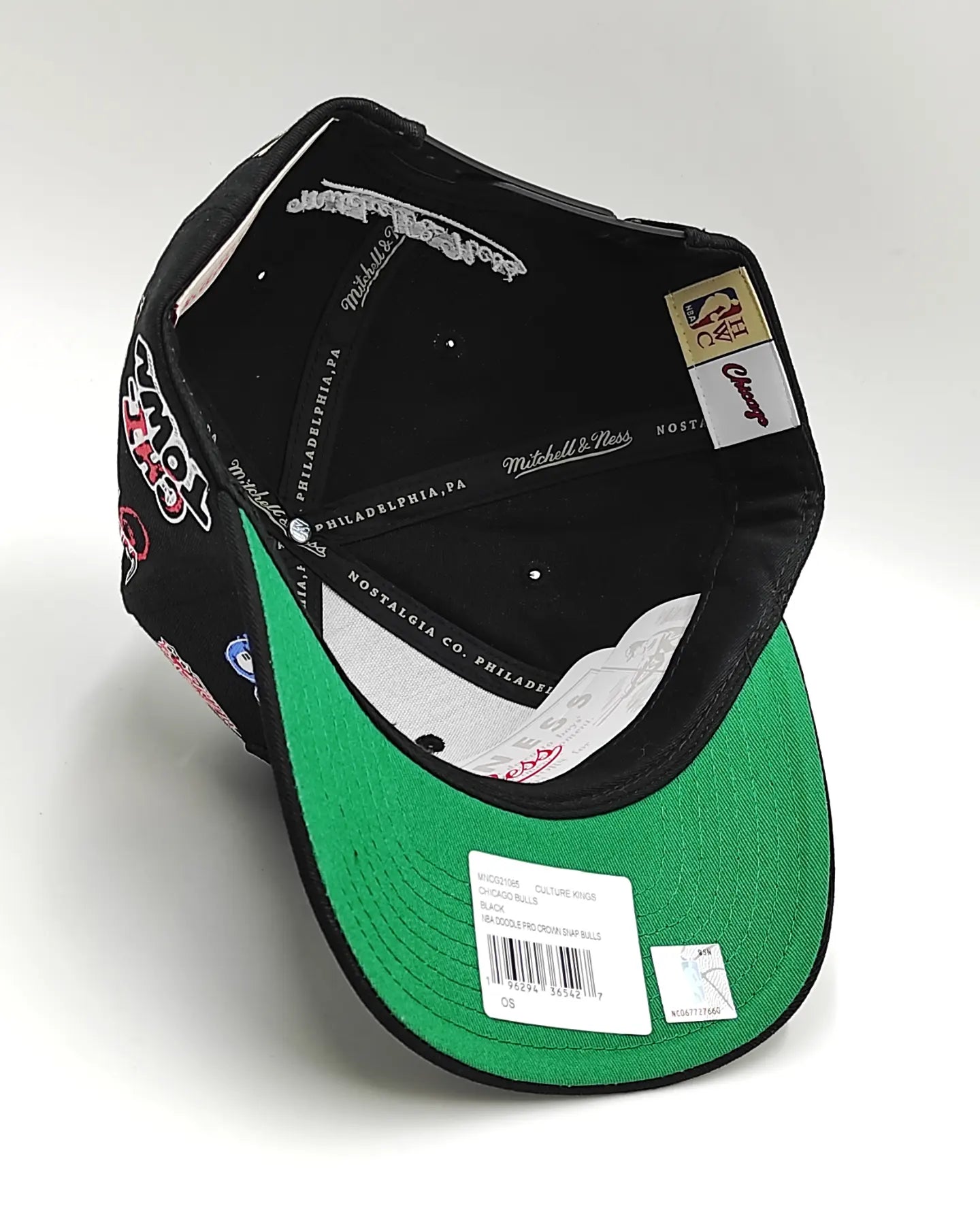 Gorra Snapback Mitchell And Ness Chicago Bulls 'Hand Drawn' Original Fit