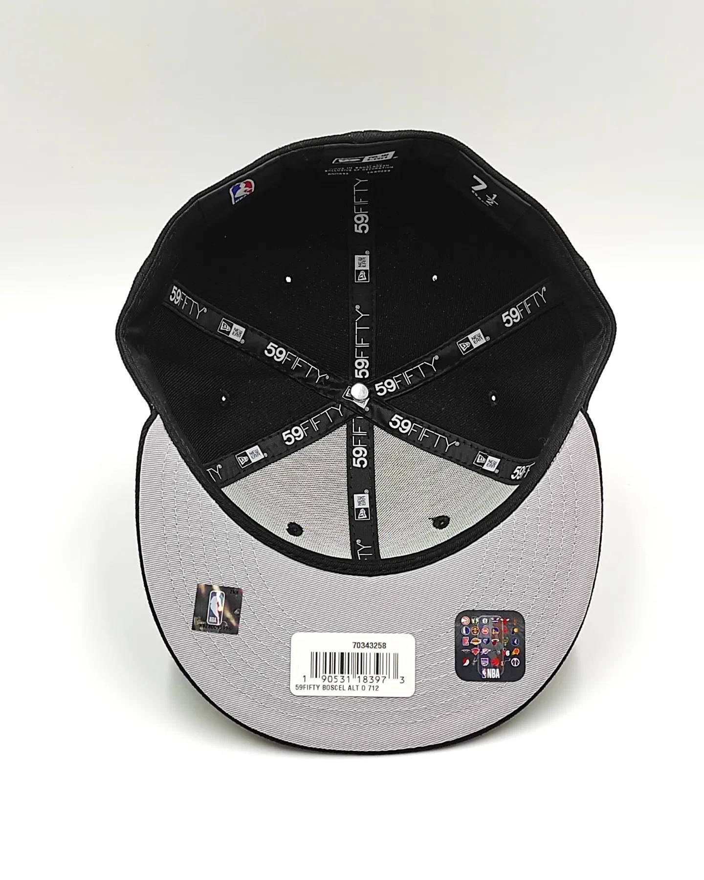 GORRA NEW ERA BOSTON CELTICS 59FIFTY NEGRA