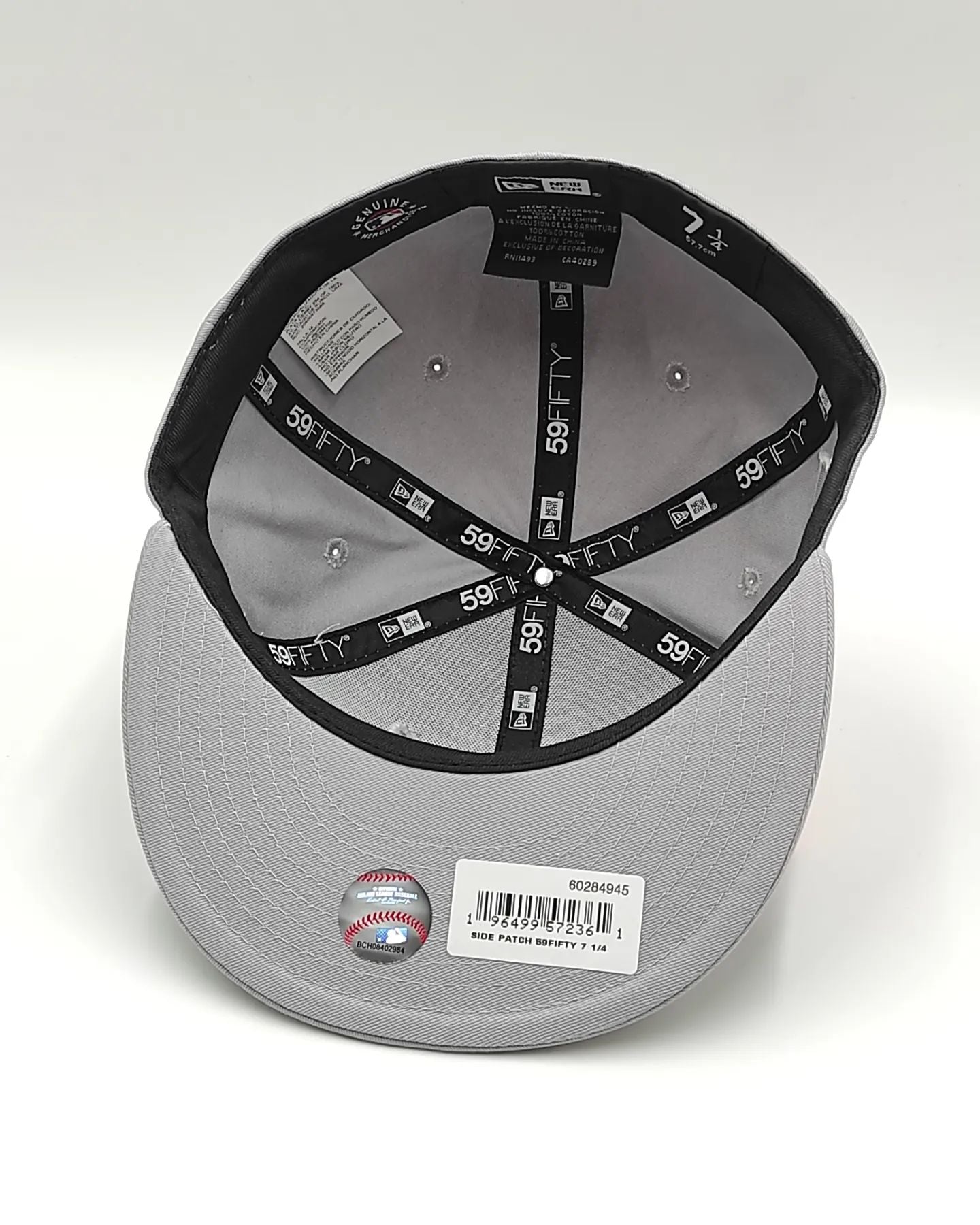 Gorra New Era 59Fifty de los New York Yankees con parche lateral de la Serie Mundial