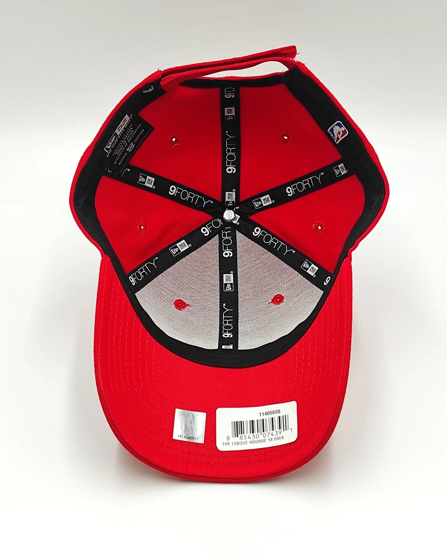 Gorra New Era Houston Rockets 9forty roja de la MLB