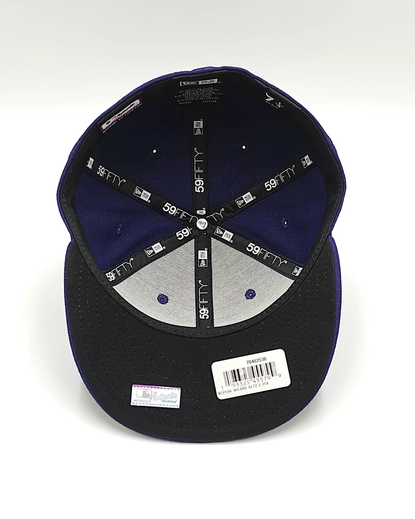 New Era Milwaukee Brewers 59fifty Azul Oscuro