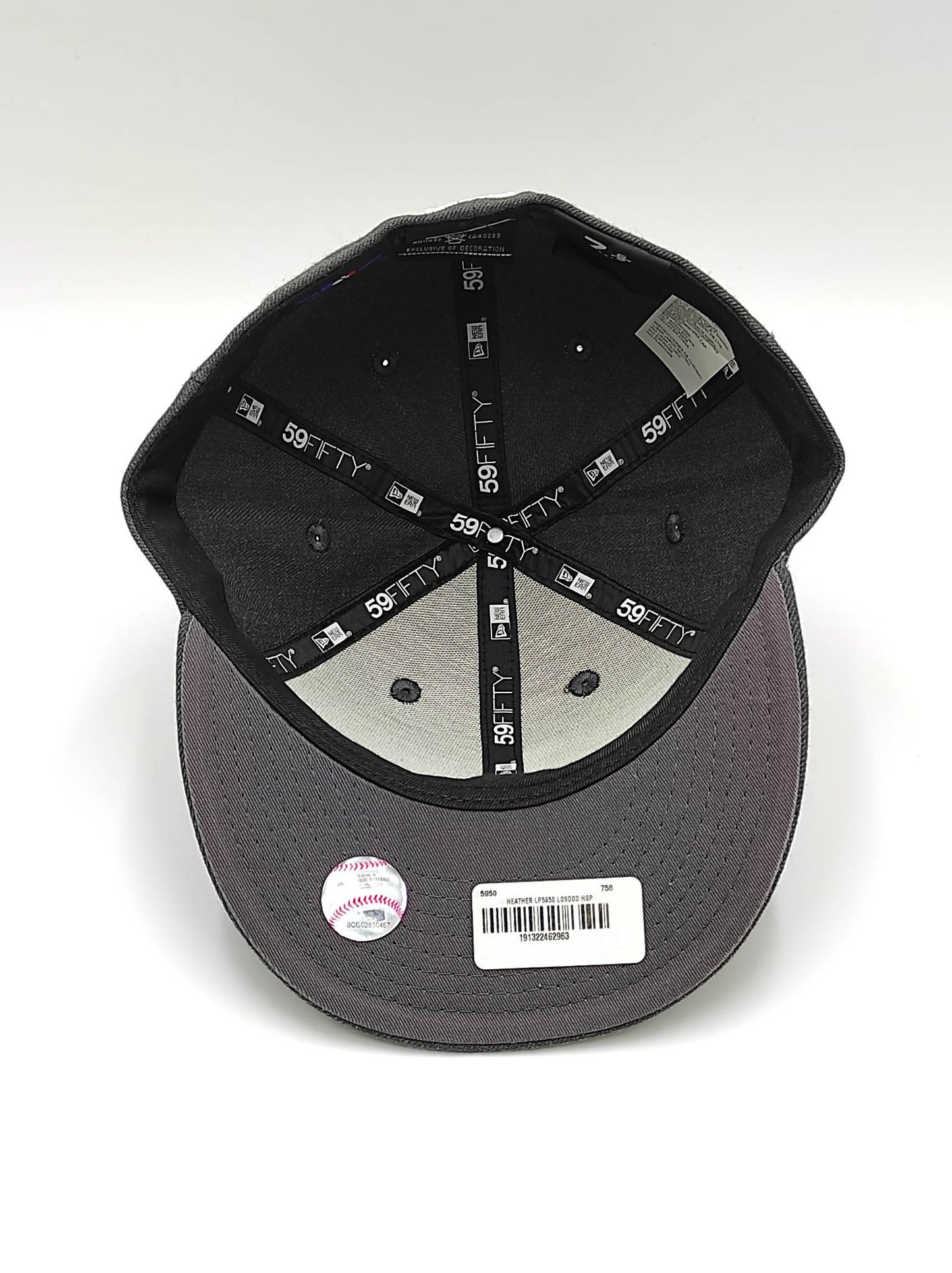 Gorra New Era Los Angeles Dodgers 59Fifty de perfil bajo