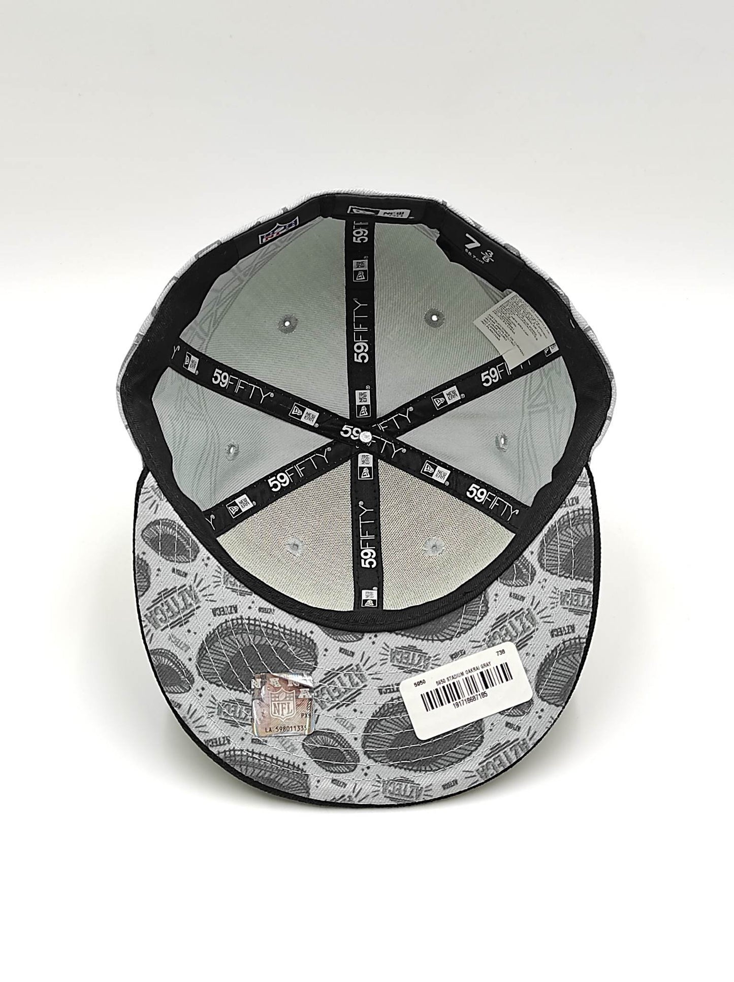 Gorra New Era 59fifty Raiders NFL Stadium