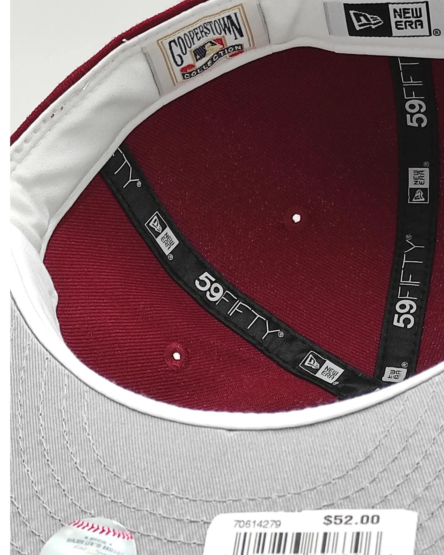 Exclusiva New Era 59fifty Beanpack New York Yankees parche Serie Mundial 2000 / rojo cardenal camel