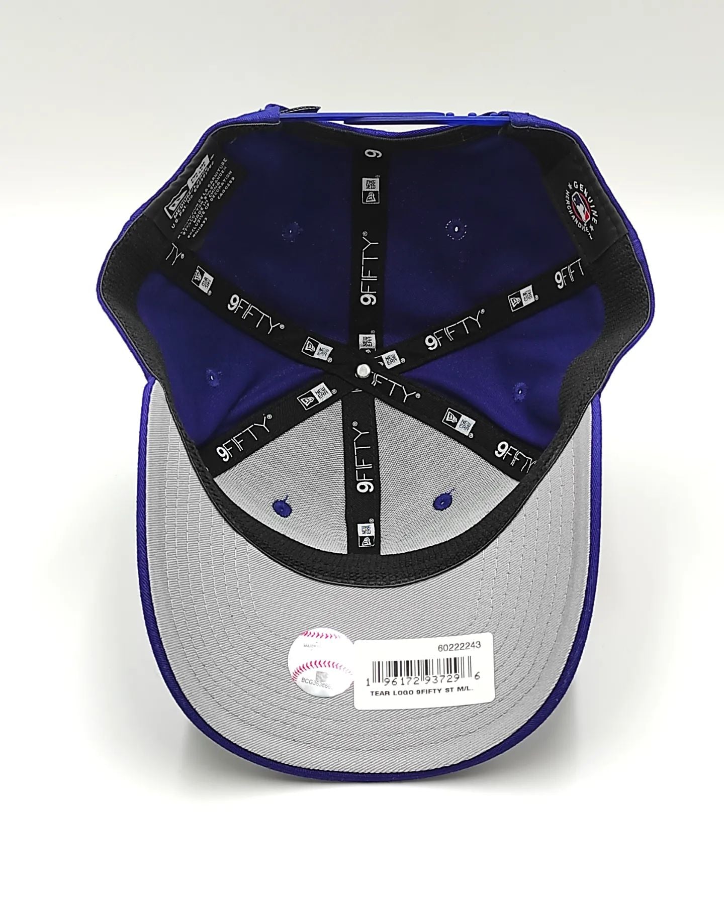 New Era Los Angeles Dodgers 9fifty elástico ajustable azul oscuro
