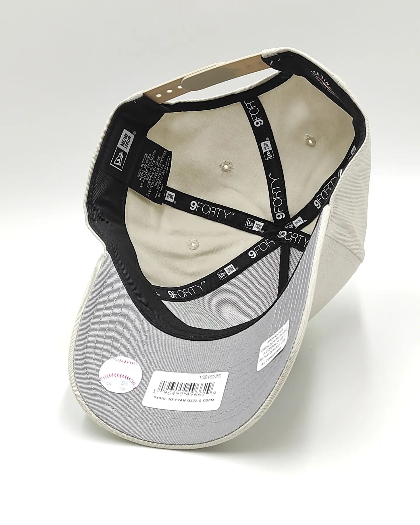 New Era Gorra 9Forty Aframe New York Yankees beige
