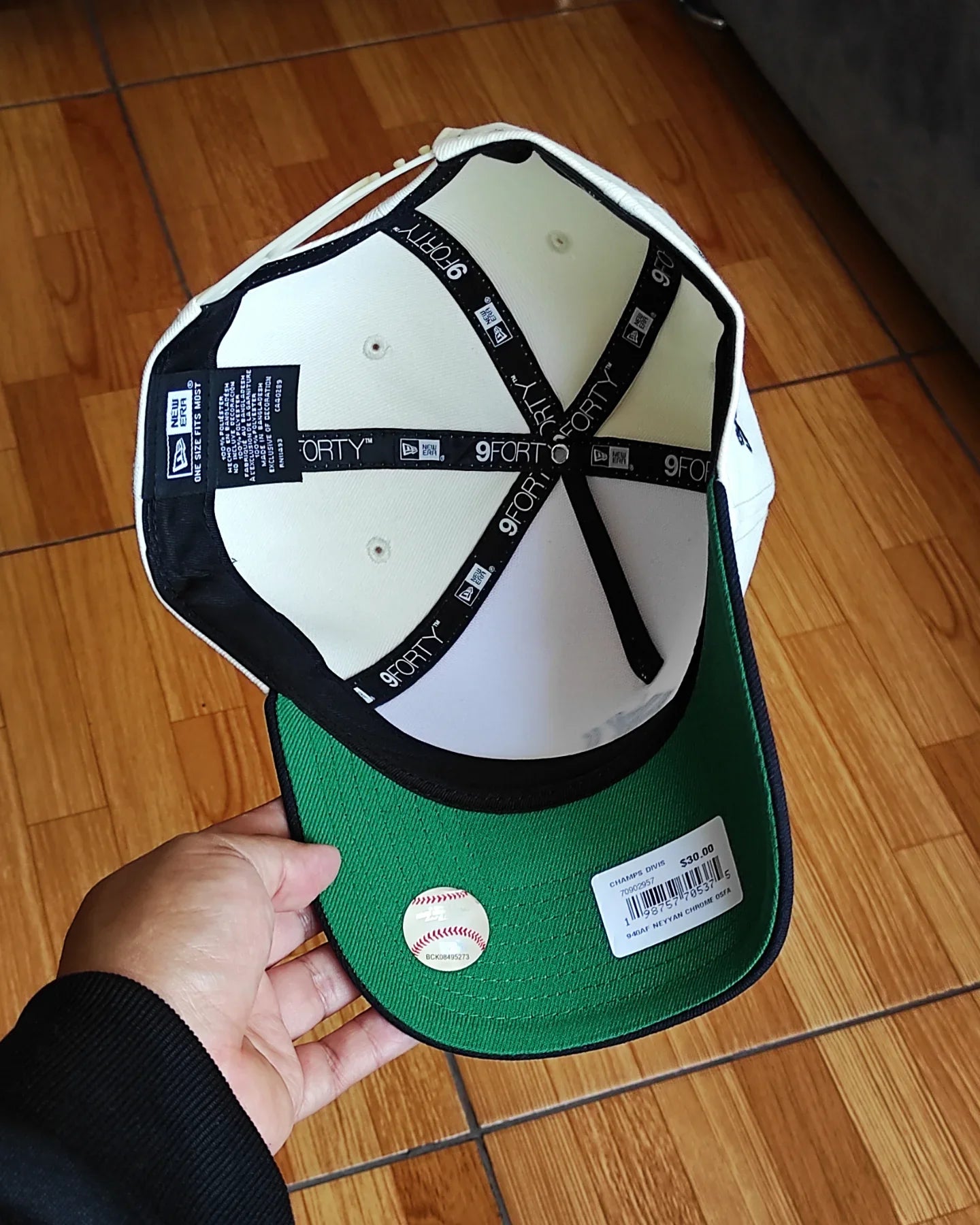 Gorra New Era New York Yankees State Two Tone Chrome Azul Marino 9FORTY A-FRAME