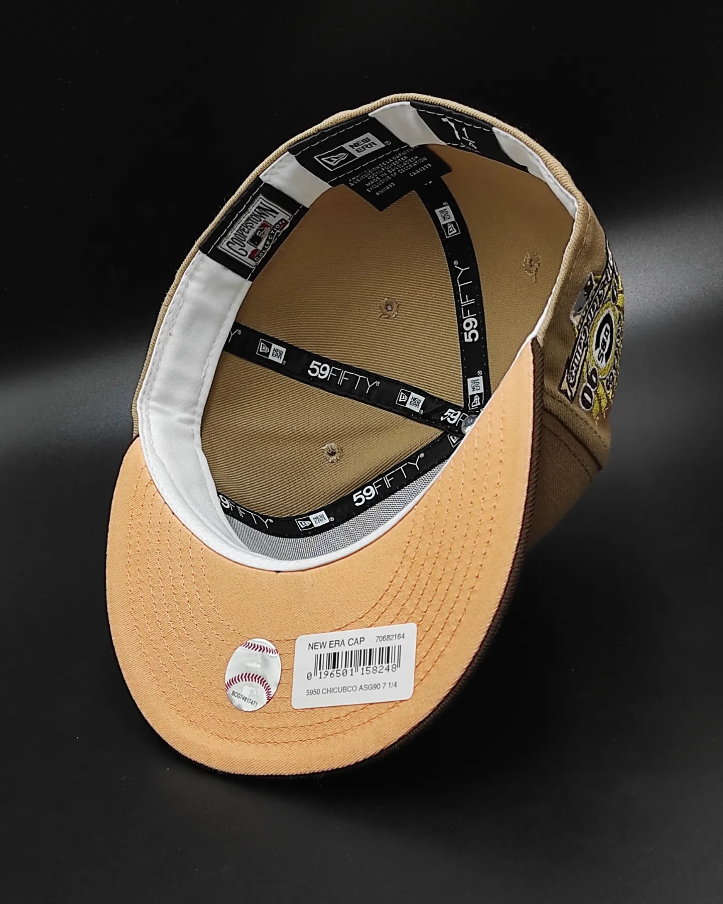 Gorra ajustada New Era Chicago Cubs All Star Game 1990 edición Copper Coffee 59Fifty