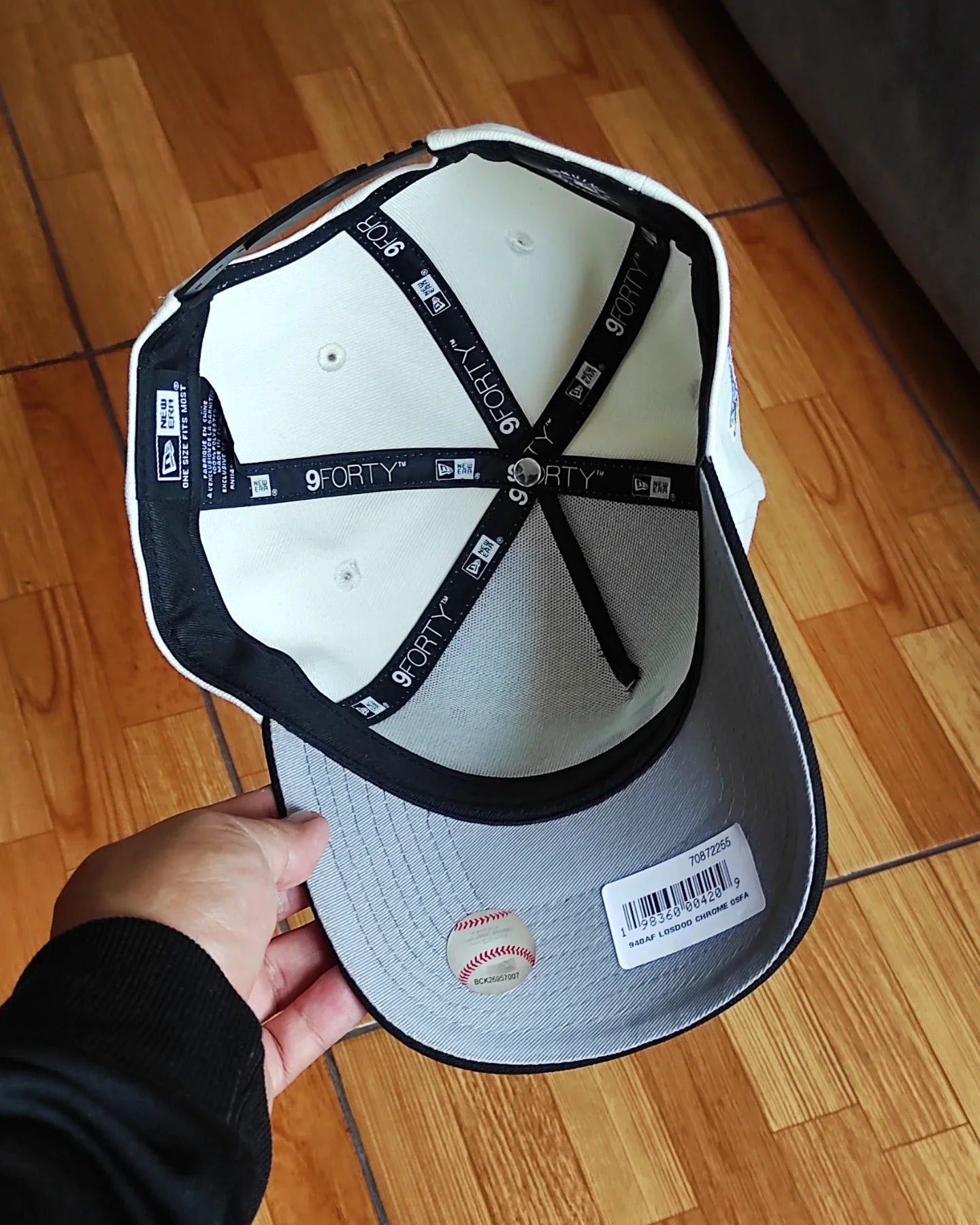 New Era Los Angeles Dodgers Chrome negro 9 FORTY A-FRAME