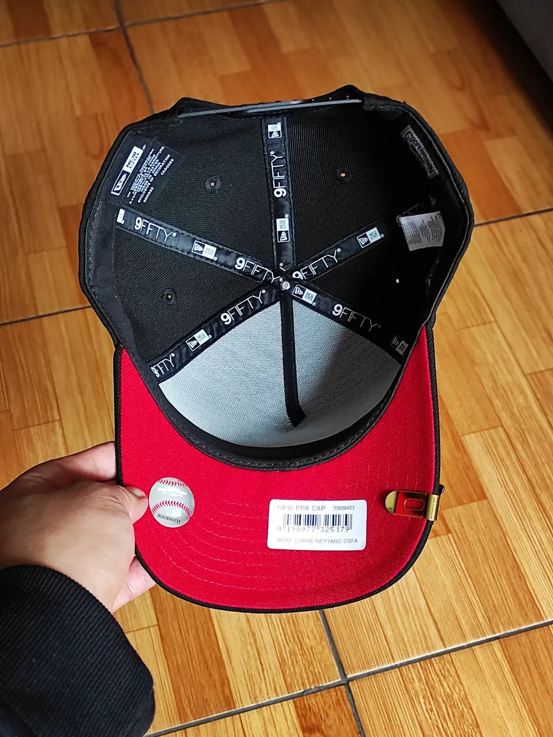 New Era New York Yankees Serie Mundial 1999 negro rojo 9fifty a-frame Snapback