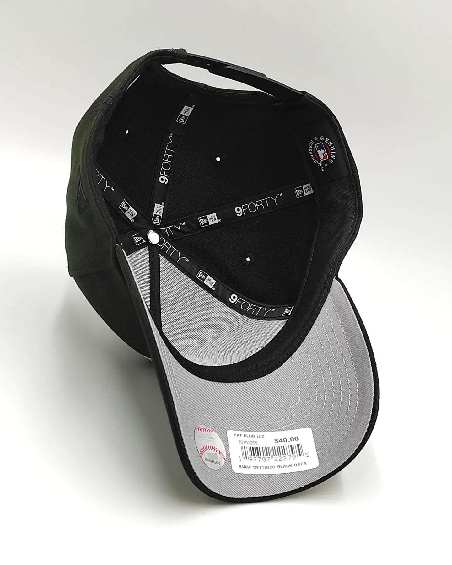 New Era Detroit Tigers negra 9Forty A-FRAME