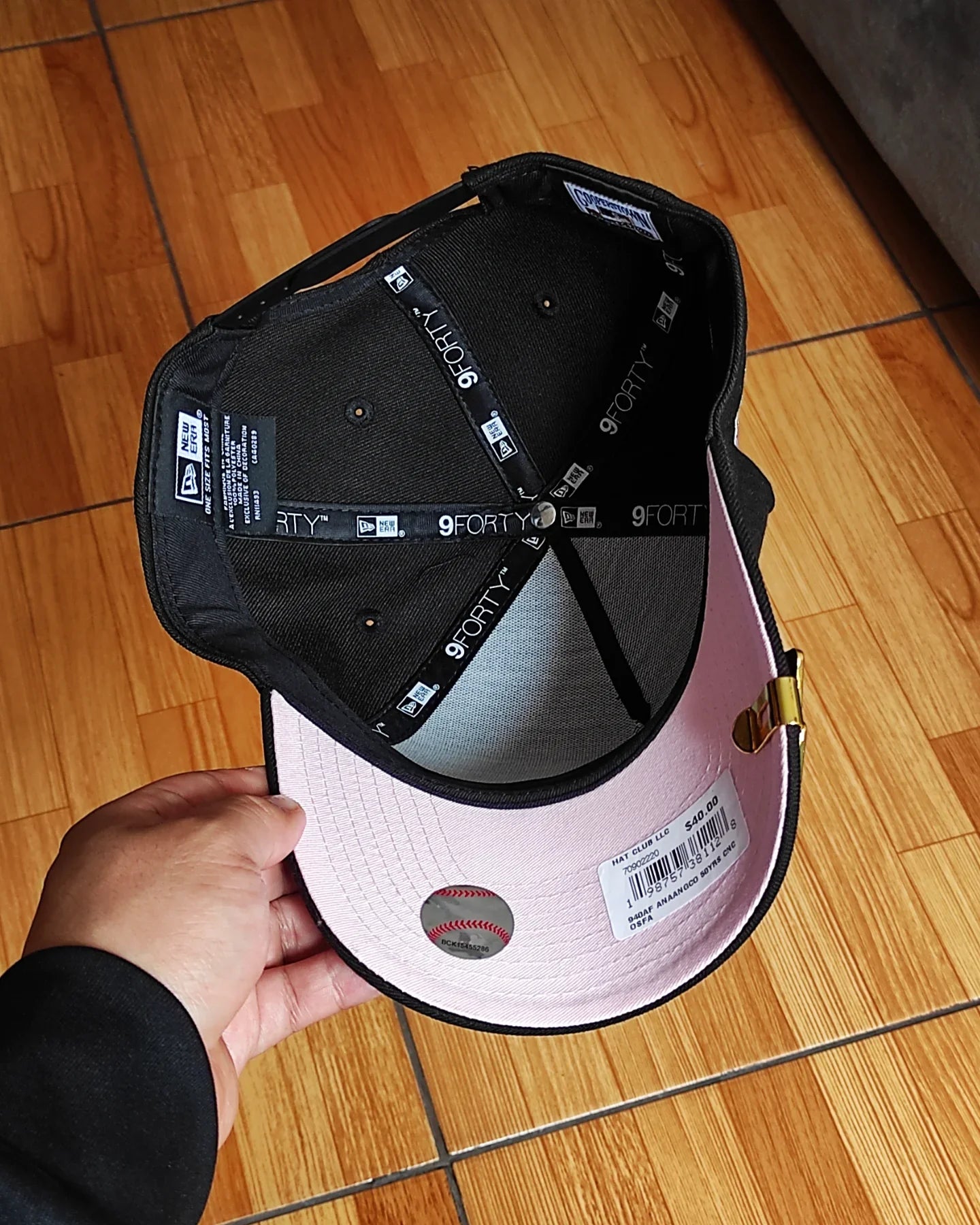 New Era Anaheim Angels 50.º aniversario negra/pino 9FORTY A-FRAME