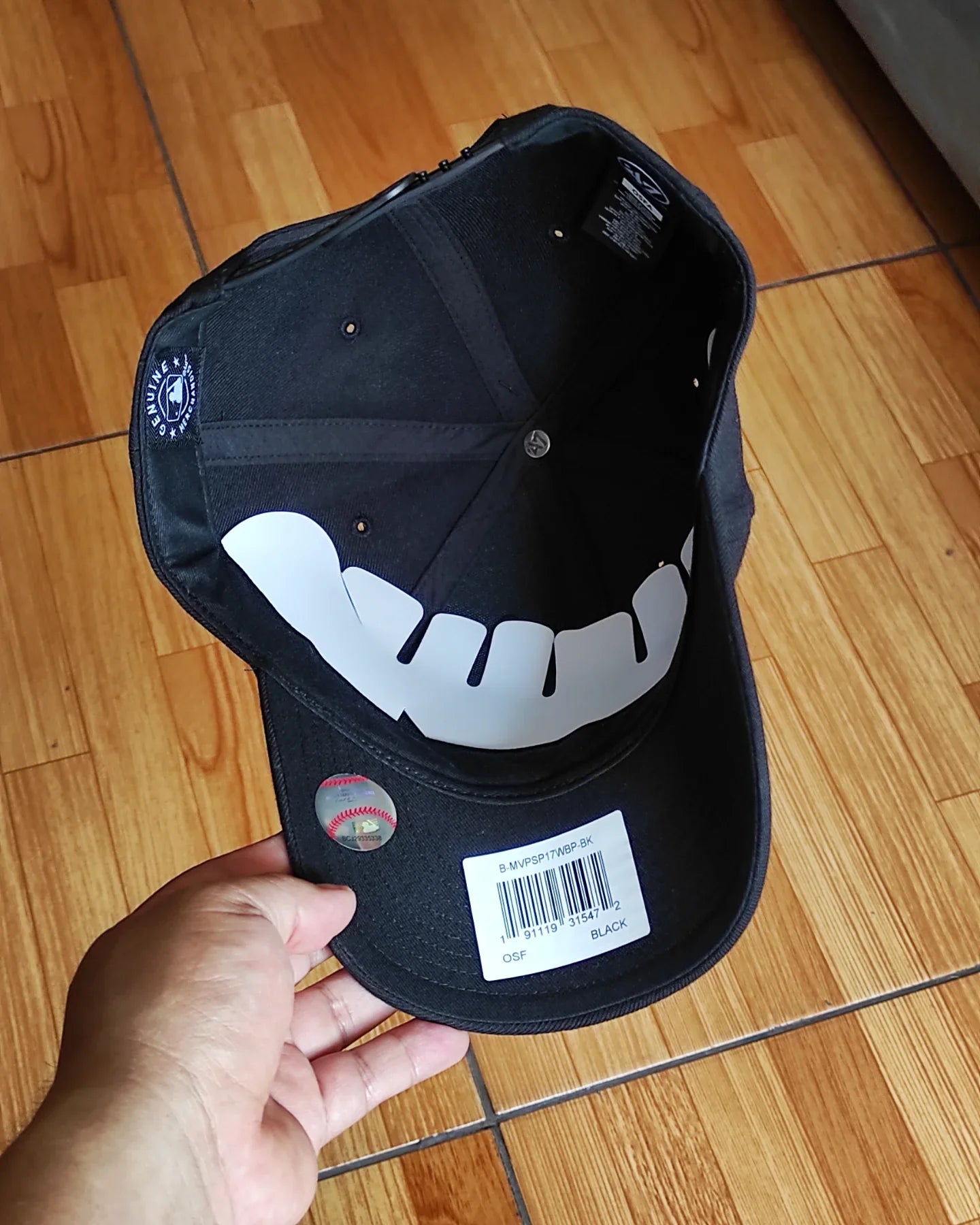Gorra snapback negra 47brand New York Yankees MVP