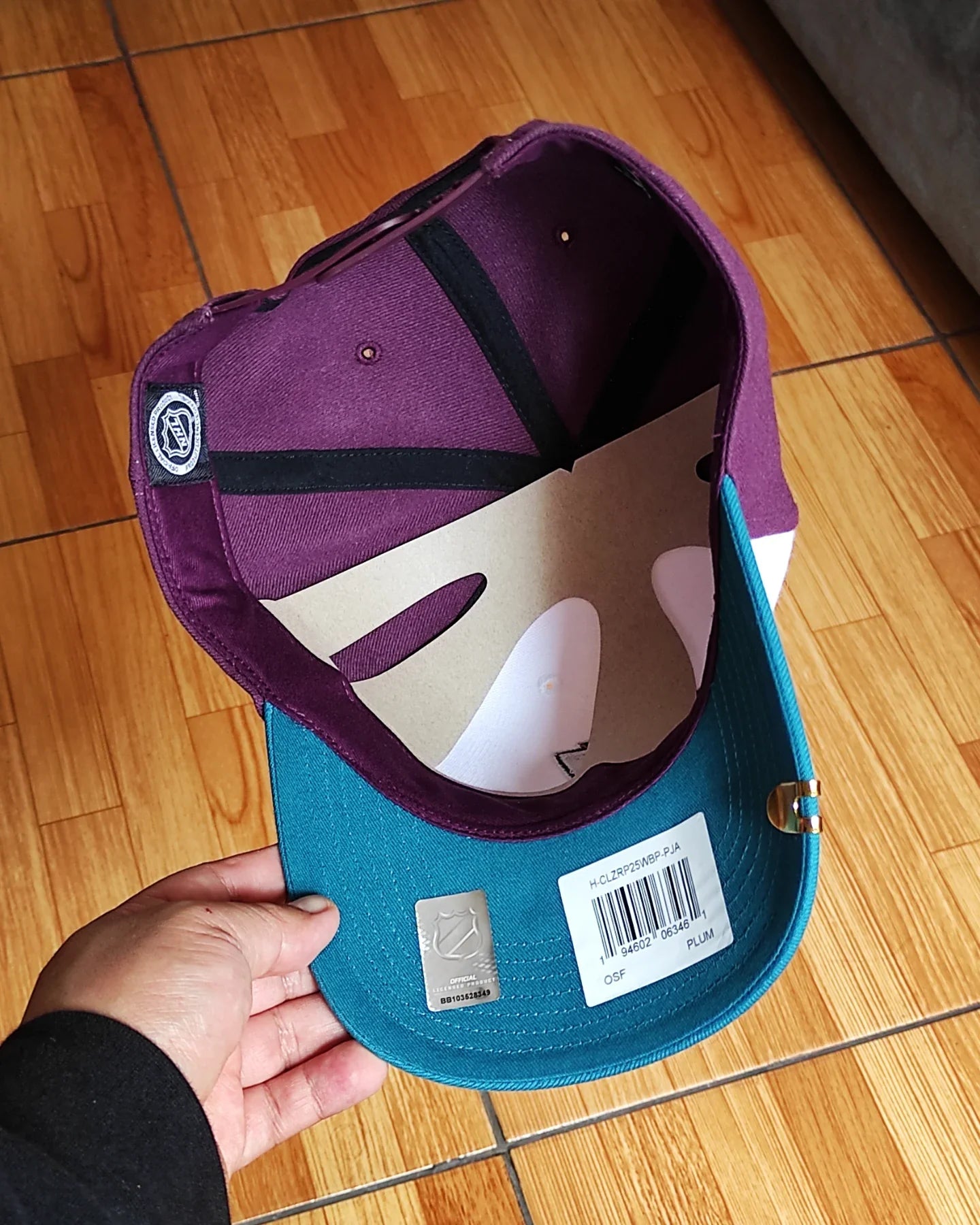 47BRAND Anaheim Ducks gorra de béisbol de la zona fría