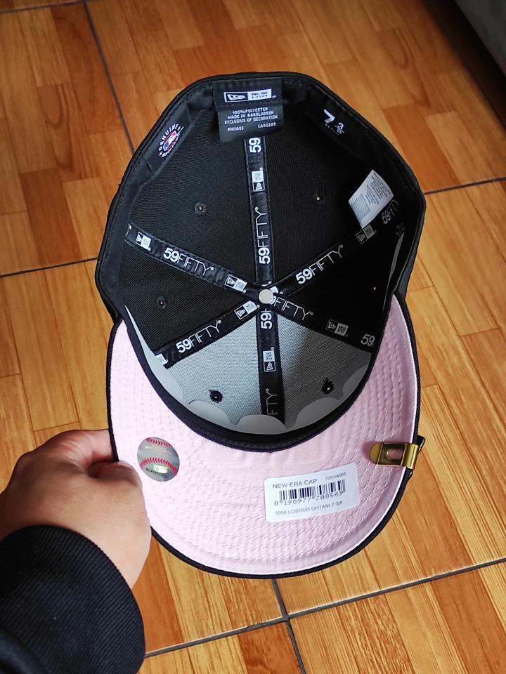 59FIFTY New Era Los Angeles Dodgers othani NEGRO ROSA