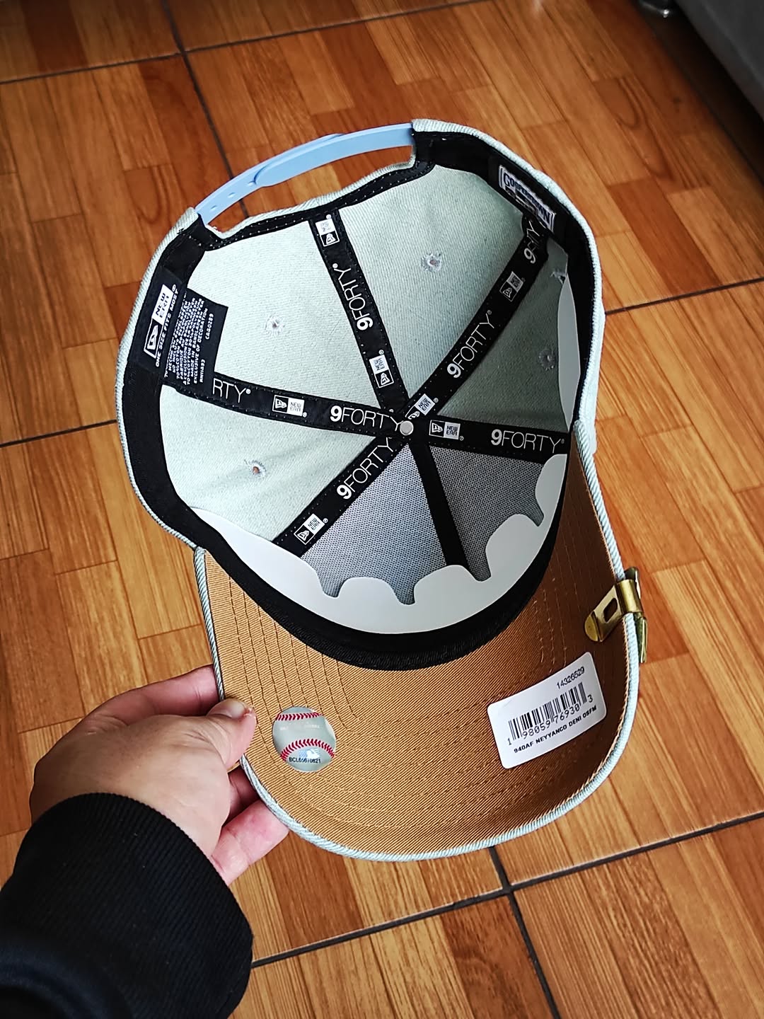 Gorra New York Yankees 'Denim White' 9FORTY A-Frame Snapback