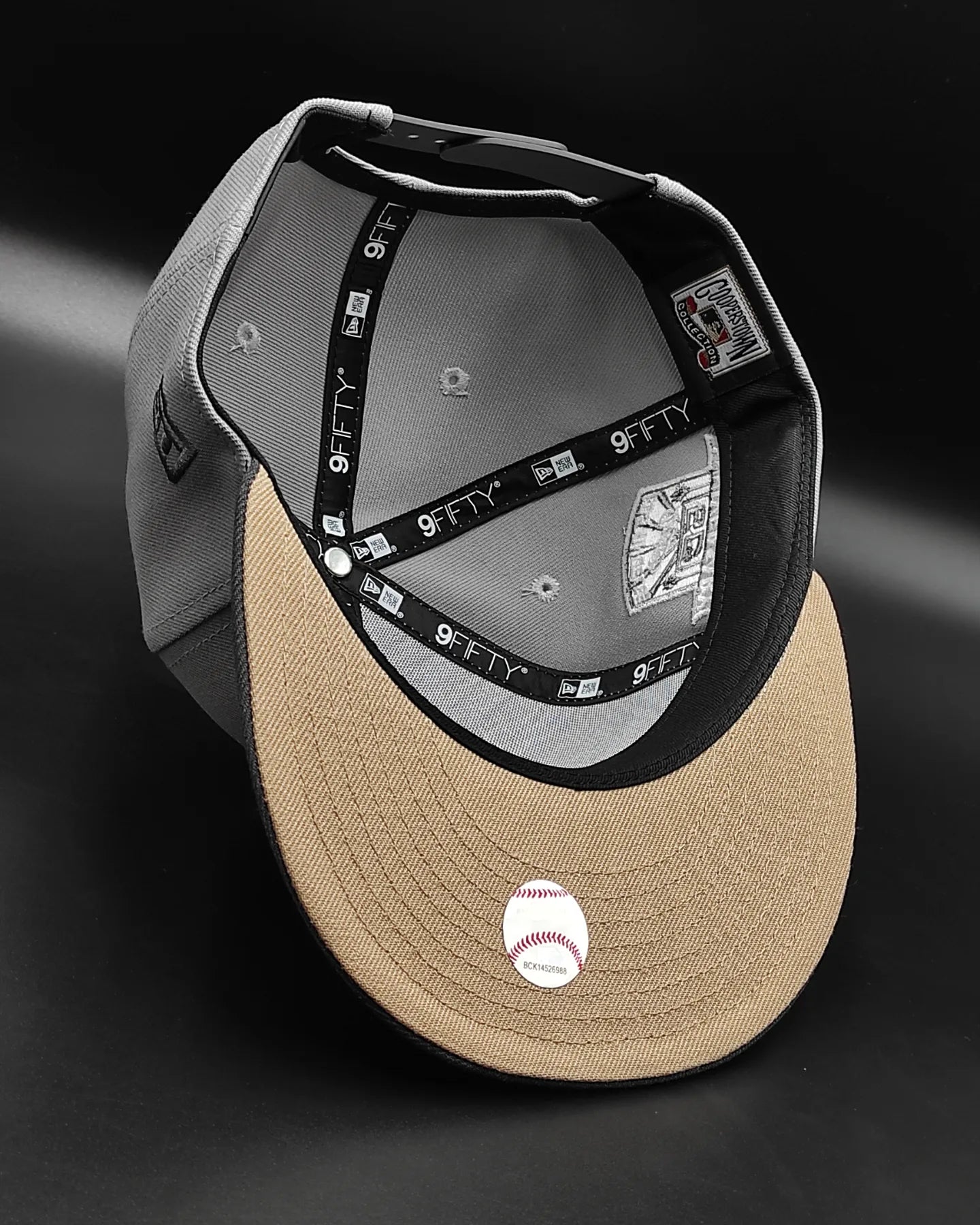 Gorra con cierre trasero 9 FIFTY Snapback, modelo New Era Los Angeles Dodgers 50 aniversario