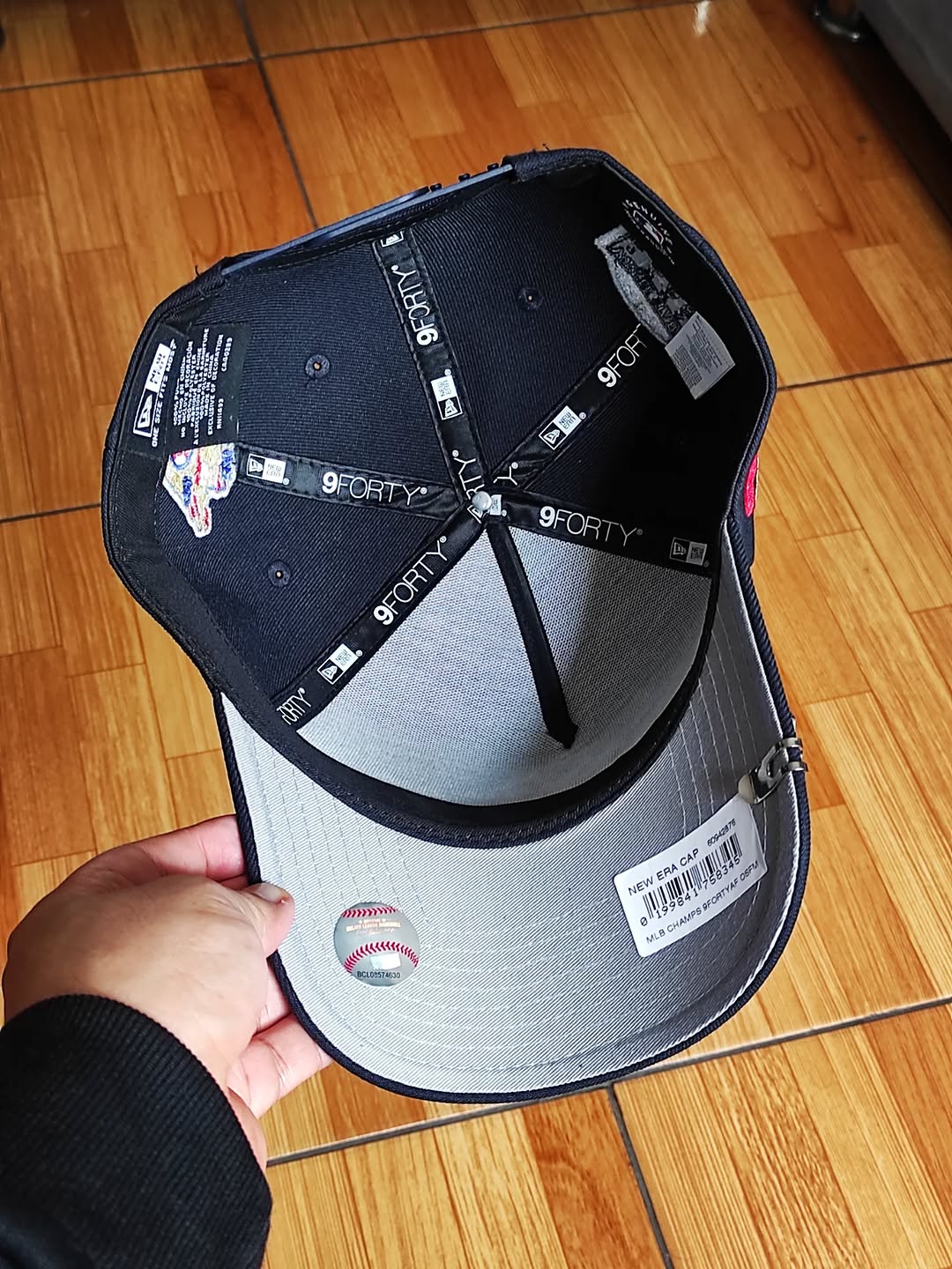 Gorra New York Yankees Campeones MLB 9forty AFRAME con cierre a presión