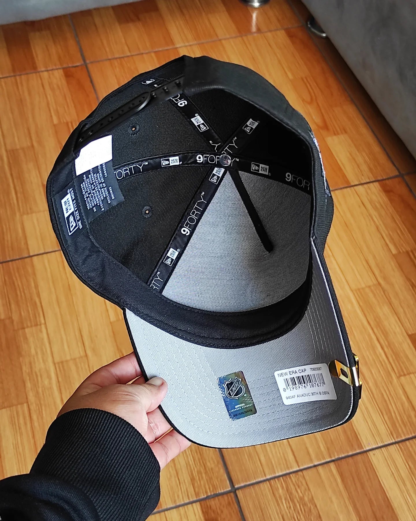 New Era Anaheim Ducks 30 aniversario black prime 9FORTY A-FRAME