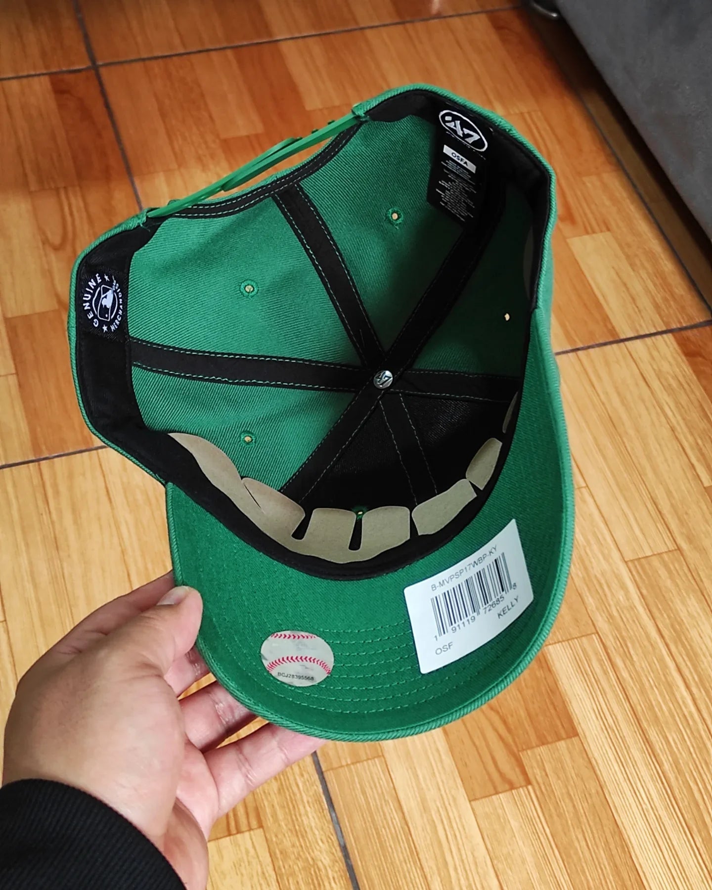 Gorra 47brand New York Yankees Verde mvp Snapback