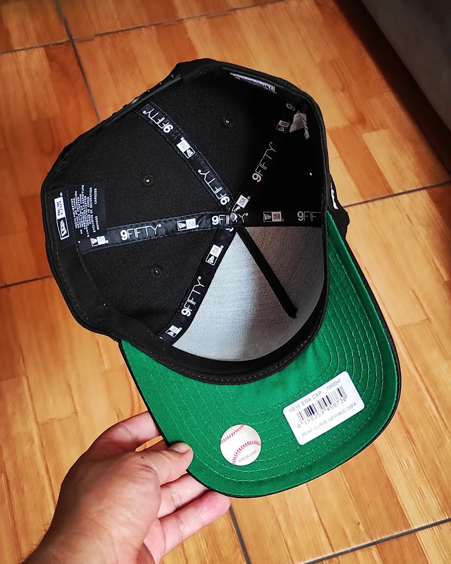 New Era New York Yankees Serie Mundial 1949 Visera Negra Satén Edición A Frame 9Fifty Snapback
