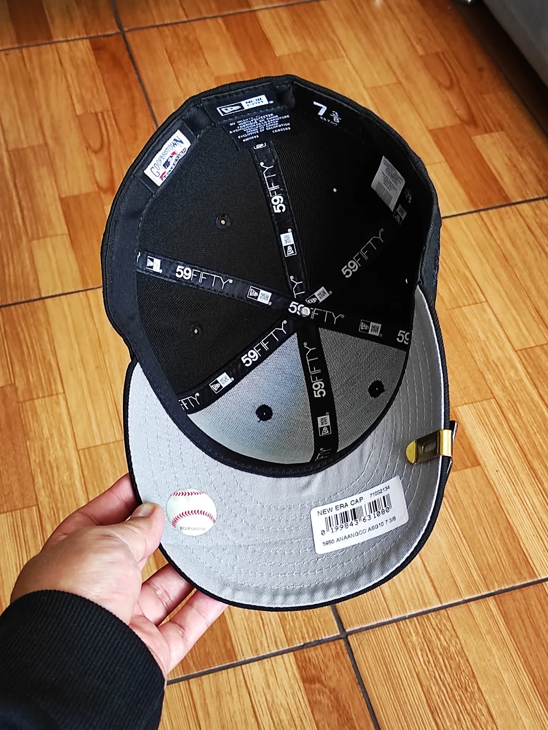 Gorra ajustada New Era Anaheim Angels All Star Game 2010 Cupid Black Prime Edition 59Fifty