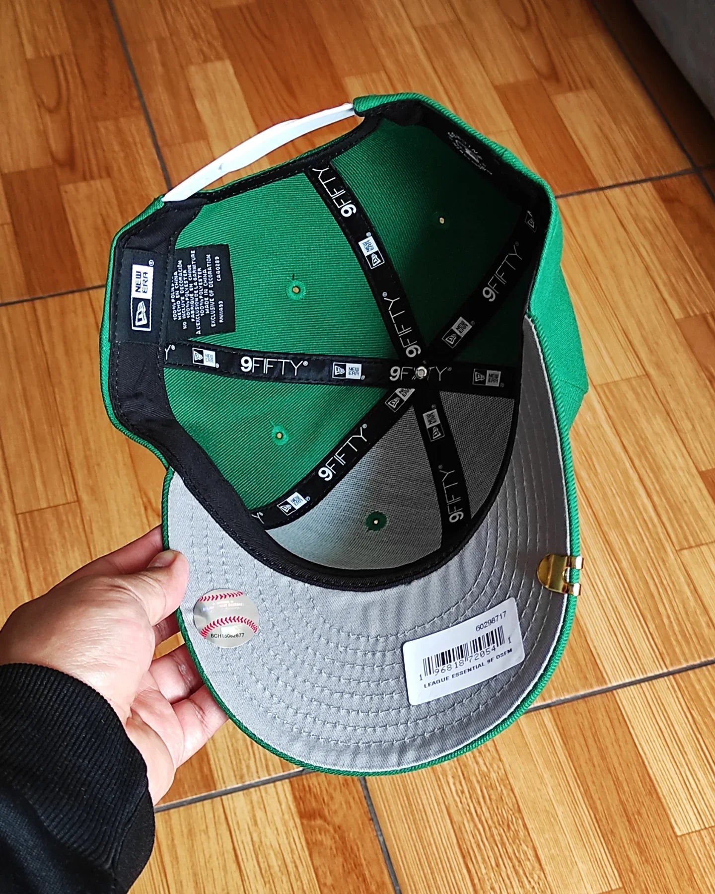 New Era New York Yankees verde clásica 9 FIFTY SNAPBACK