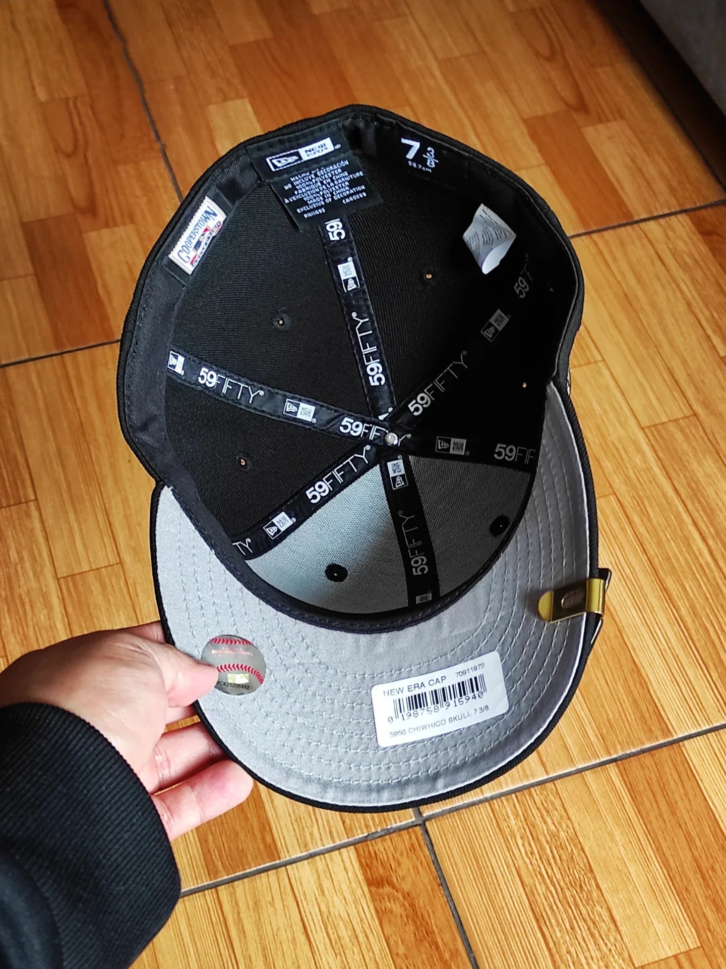 Gorra Ajustada 59Fifty New Era Chicago White Sox Skull Prime Comiskey Park Edition