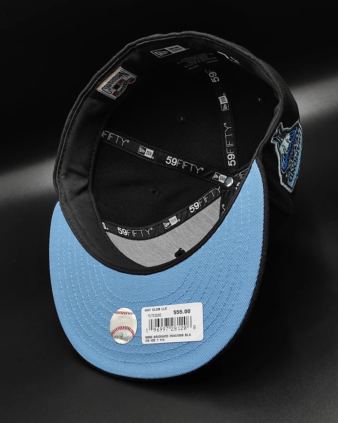 New Era Arizona Diamondbacks Negra gélida 🧊 inaugural 1998 - 59 Fifty