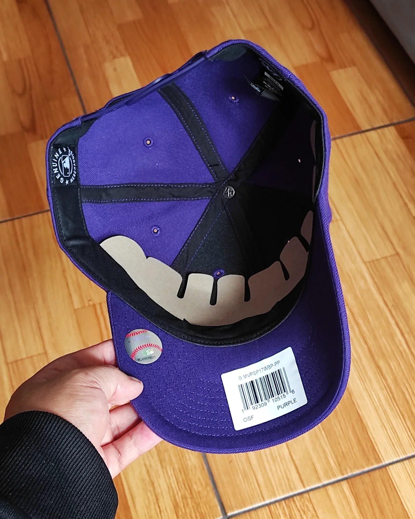 47brand Gorra Snapback MVP Morada New York Yankees