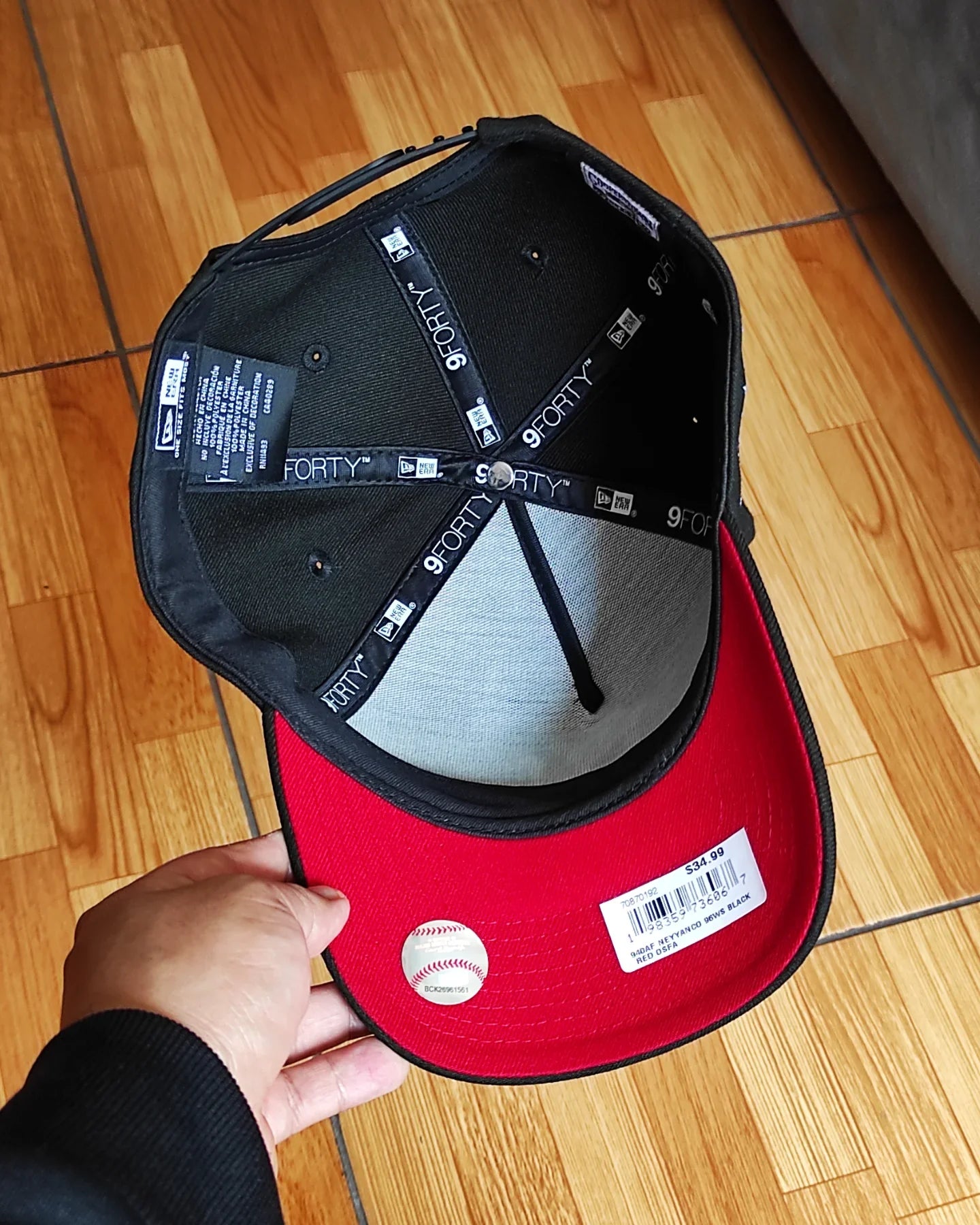 New Era New York Yankees CORAZÓN ♥️ serie mundial 9 FORTY A-FRAME