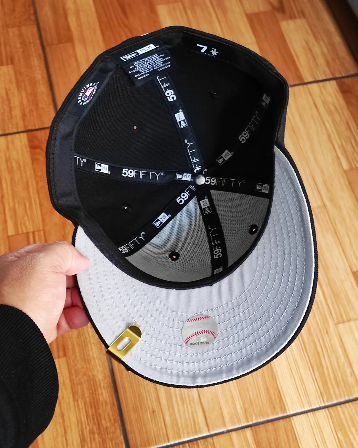 Gorra ajustada New Era Detroit Tigers Black edition 59 fifty