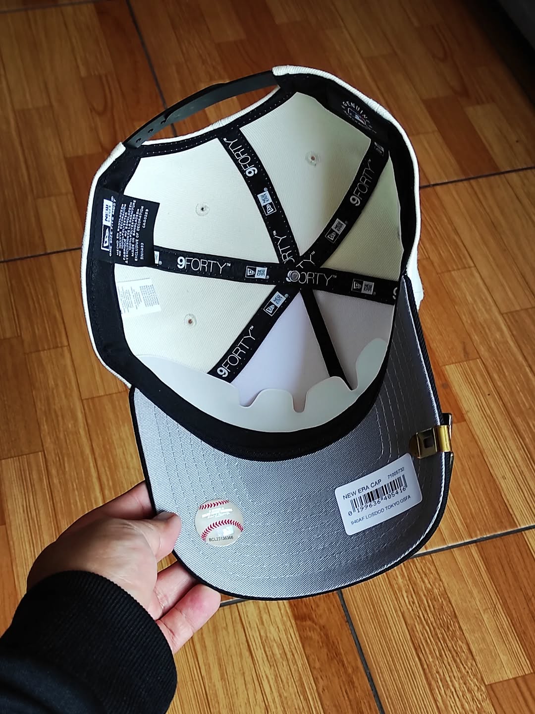 Gorra snapback 9Forty A-Frame New Era Los Angeles Dodgers Tokyo Series 2025 Chrome Two Tone Edition