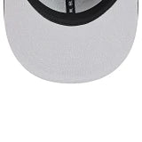 Gorra ajustada New Era 59Fifty con visera gris y parte superior de fieltro negro de los Chicago White Sox
