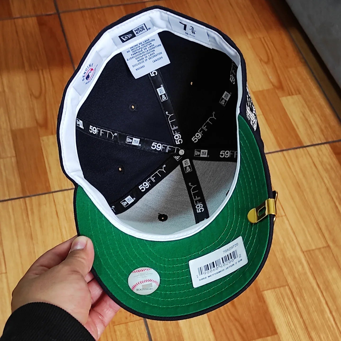 New Era New York Yankees Derek Jeter azul marino - 59fifty ajustada