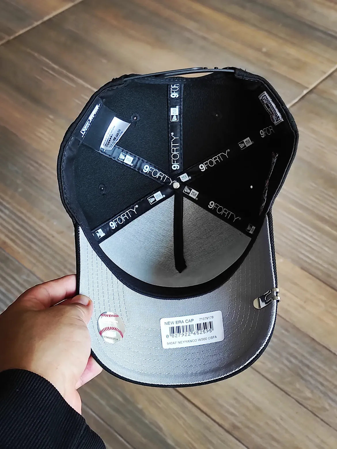 New Era New York Yankees world series Ángel 🏹 black red 9forty a frame
