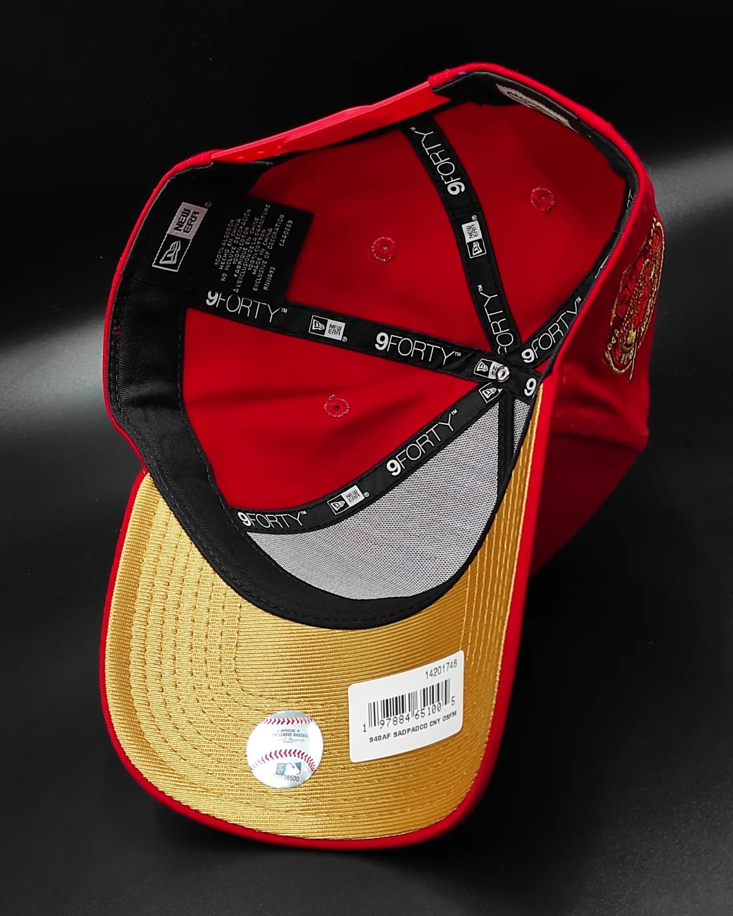 New Era San Diego Padres Año del Dragón 9 FORTY AFRAME color rojo🐉🈵