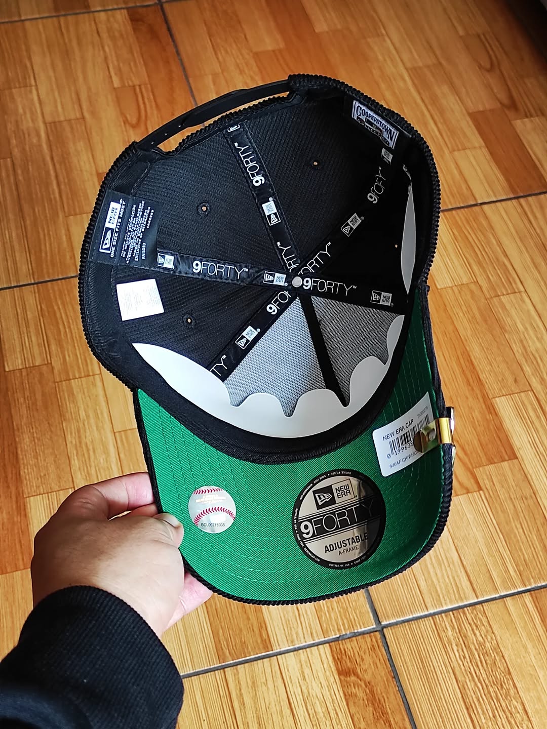 Gorra New Era Chicago White Sox All Star Game Corduroy 9Forty A-FRAME con cierre a presión