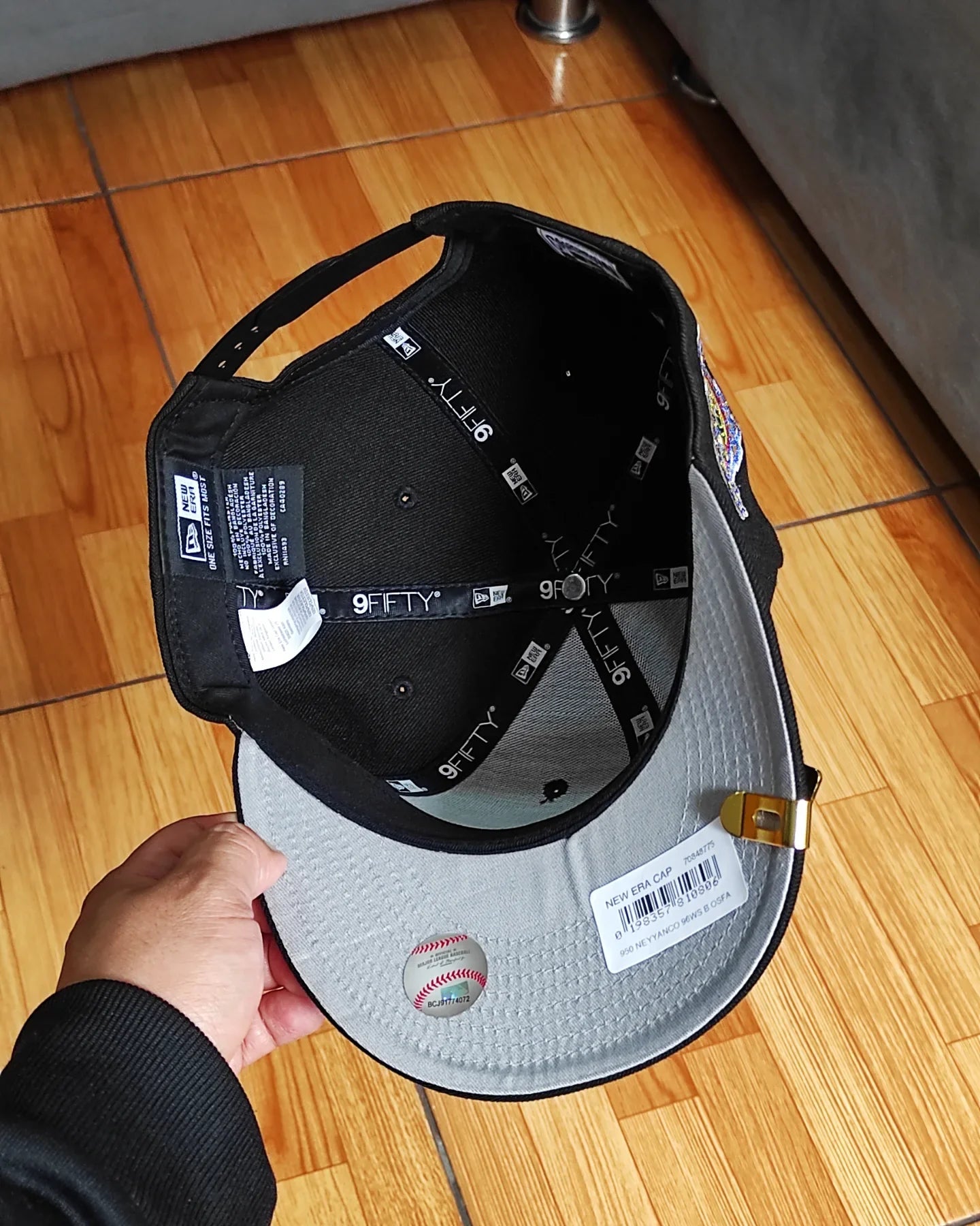 New Era New York Yankees Rosa 🌹 Serie Mundial de 1996 - Gorra Snapback 9 Fifty