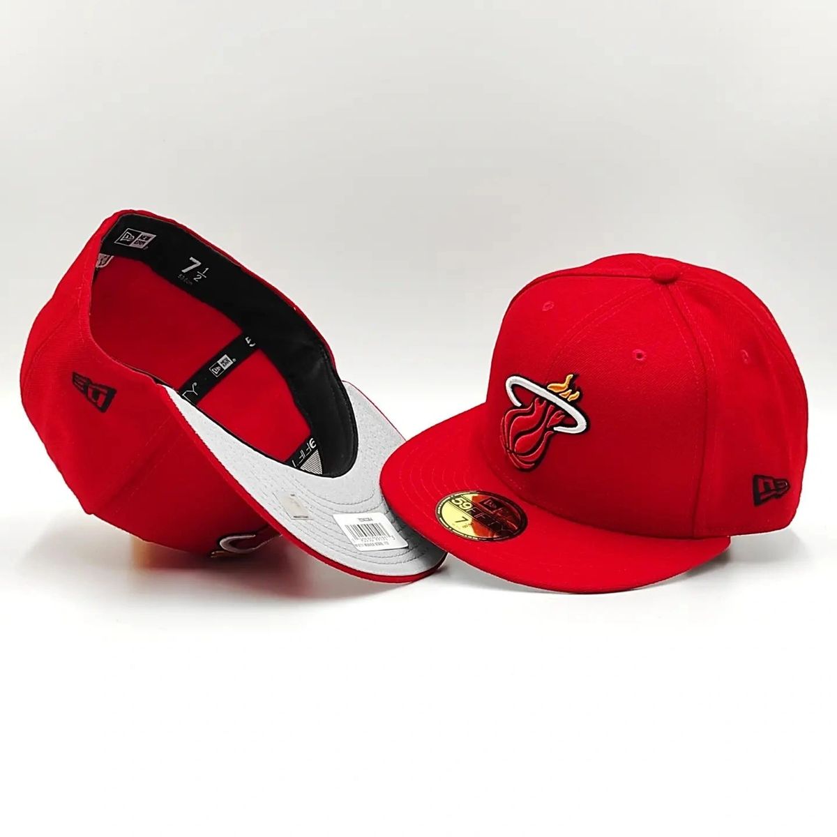 GORRA NEW ERA MIAMI HEAT ROJA 59FIFTY