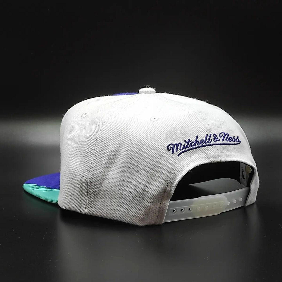 Mitchell & Ness Chicago Bulls Exclusive AIR JORDAN DAY 5 Snapback Cap - Purple/Teal