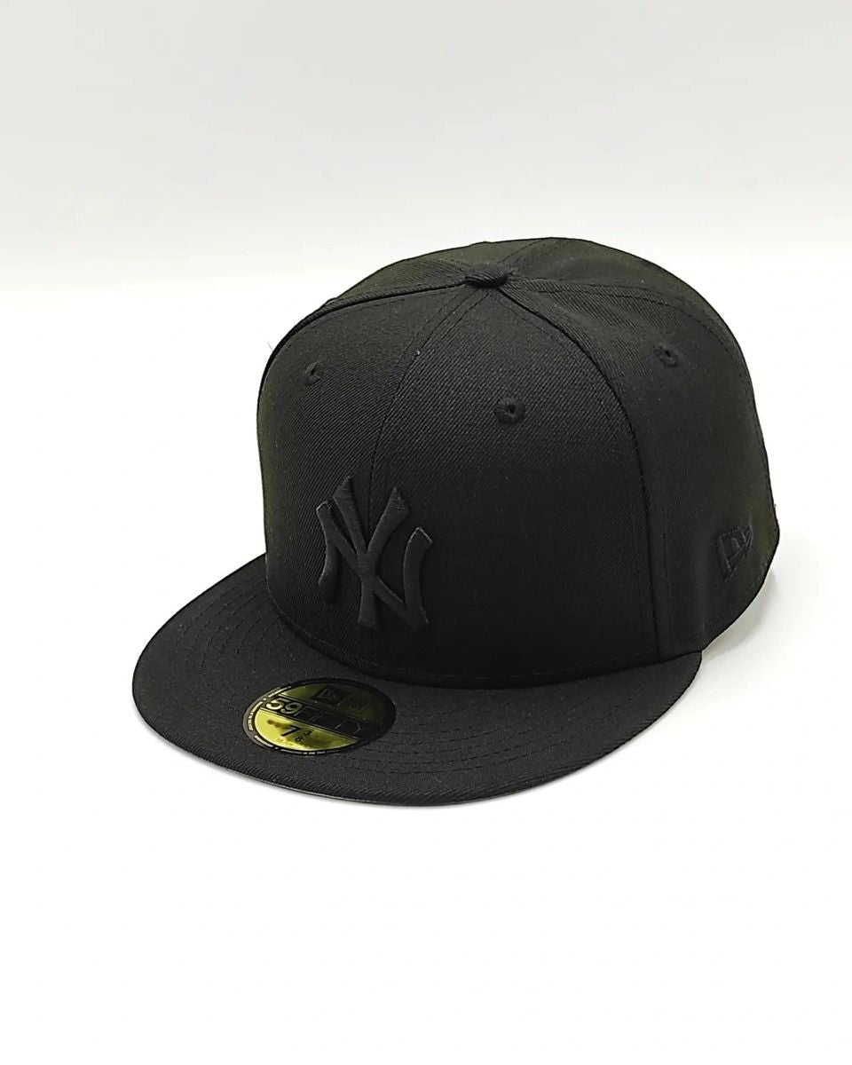 GORRA NEW ERA YANKEES NEGRA Y NEGRA 59FIFTY