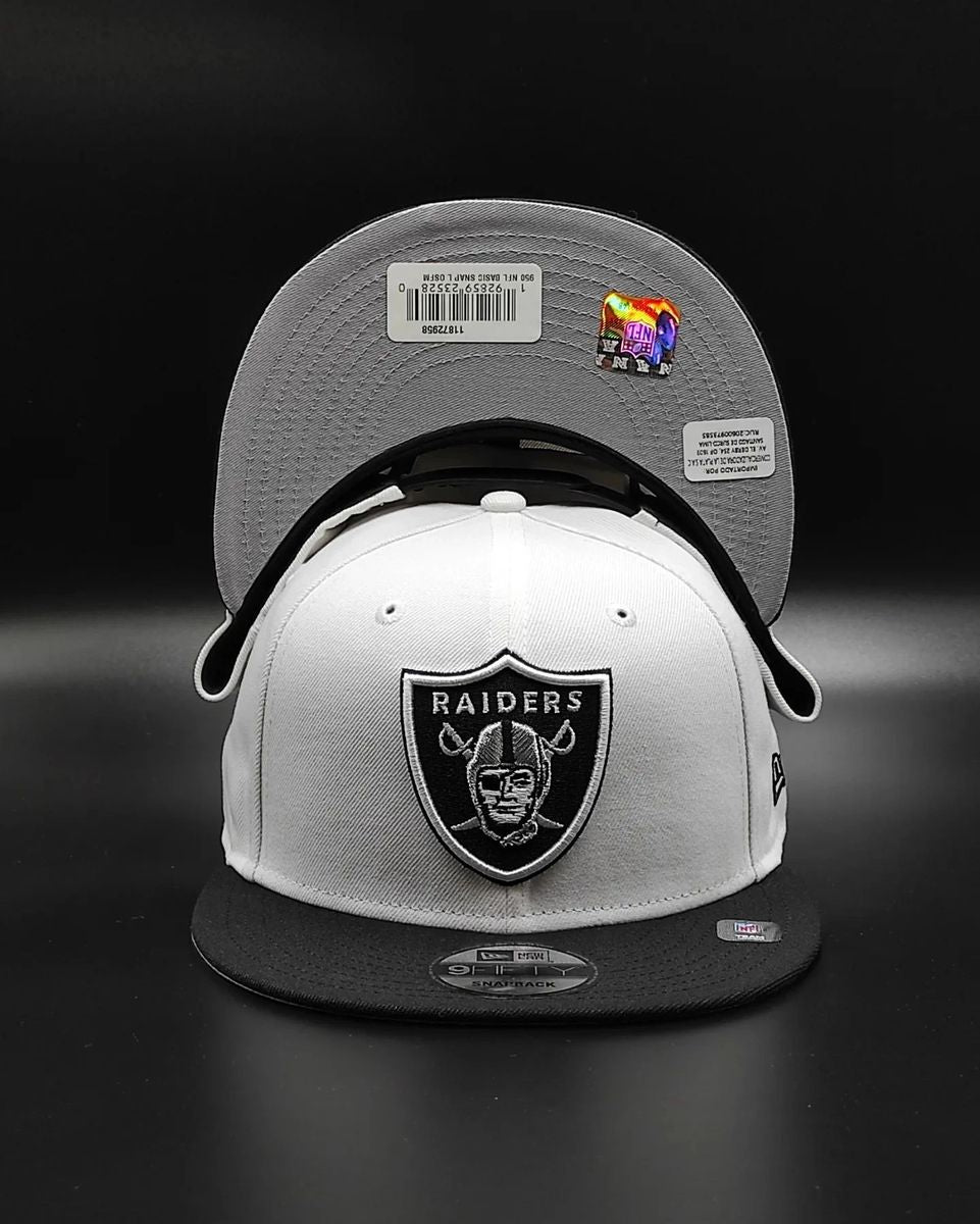 Gorra New Era Las Vegas Raiders 9fifty Snap Negra/Blanca