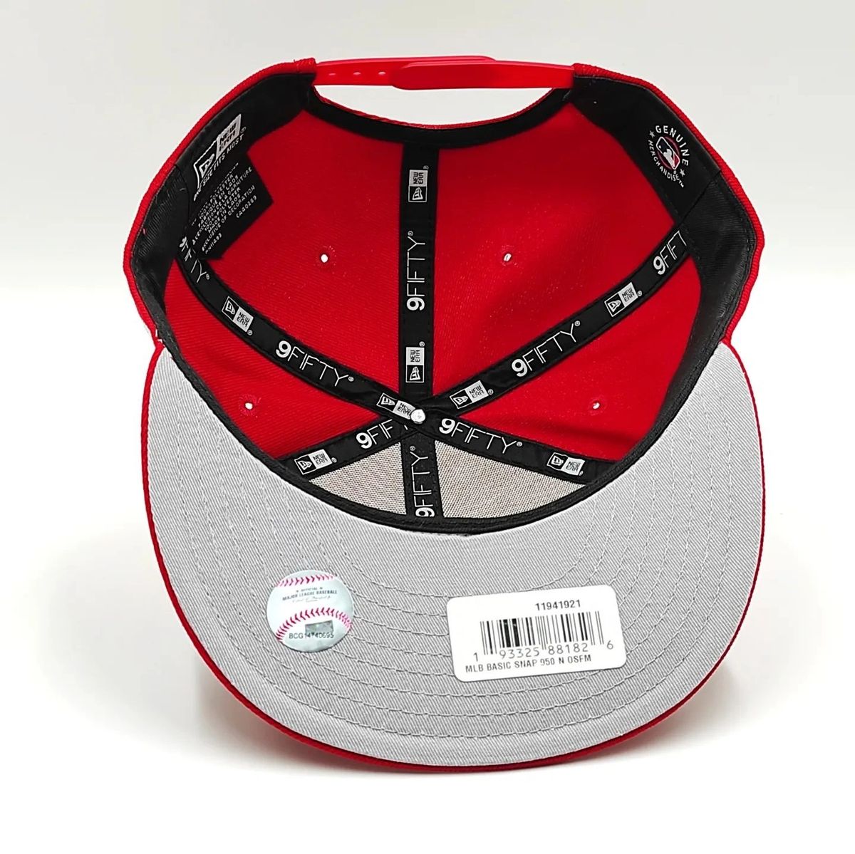 GORRA NEW ERA NEW YORK YANKEES 9FIFTY SANPBACK ROJA