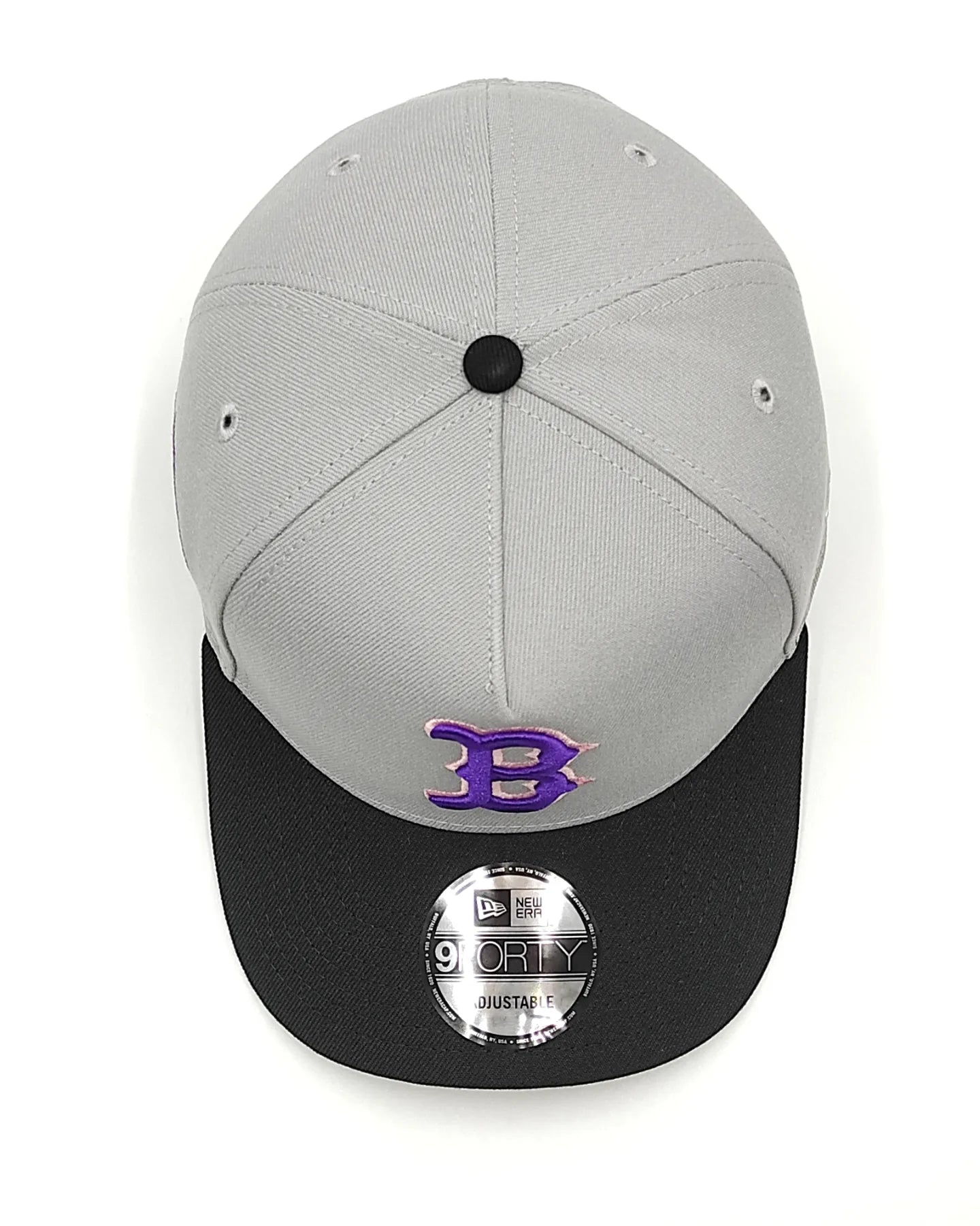 Gorra snapback New Era 9Forty A-FRAME Fuji Boston Red Sox 1986 World Series Patch / Gris Negro Rosa