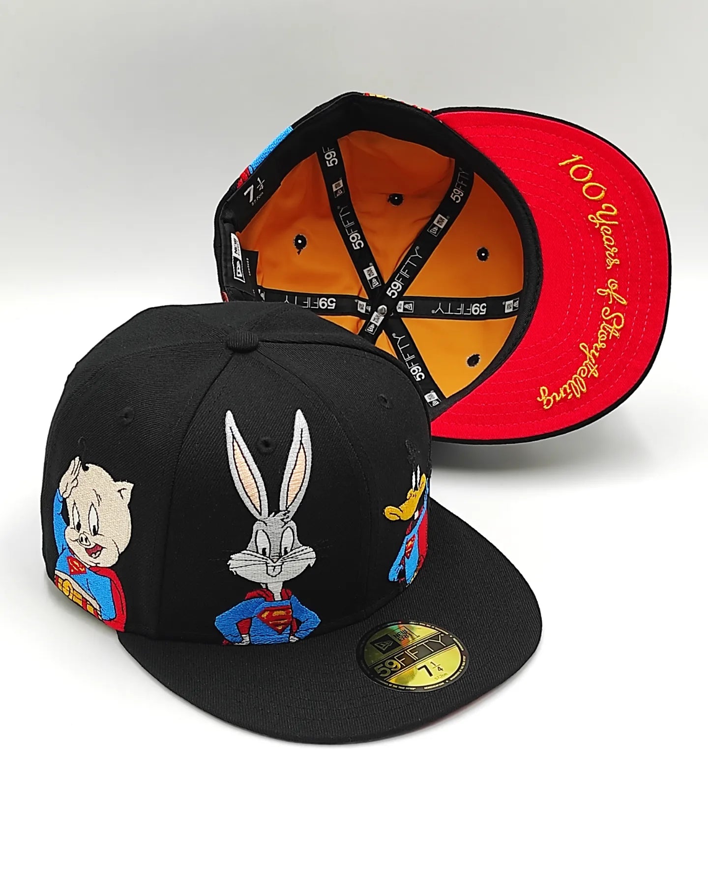 New Era x Looney Tunes 59 fifty 100 aniversario Warner Brothers